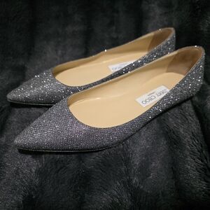 Jimmy Choo Romy Pointed Toe Flats